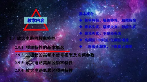 2.9.1频率特性的概念