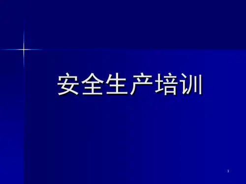 风电场安全生产知识培训ppt课件