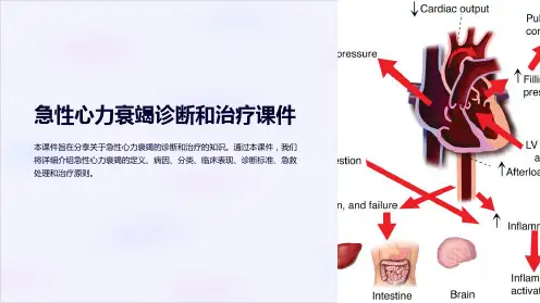 急性心力衰竭诊断和治疗课件