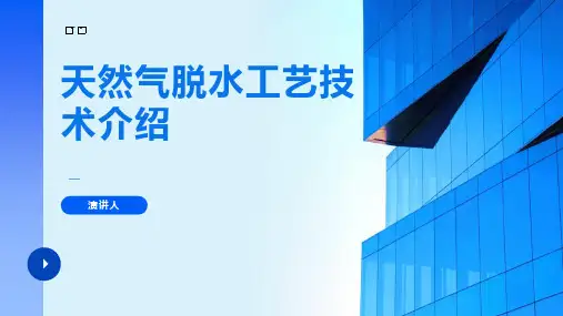 天然气脱水工艺技术介绍