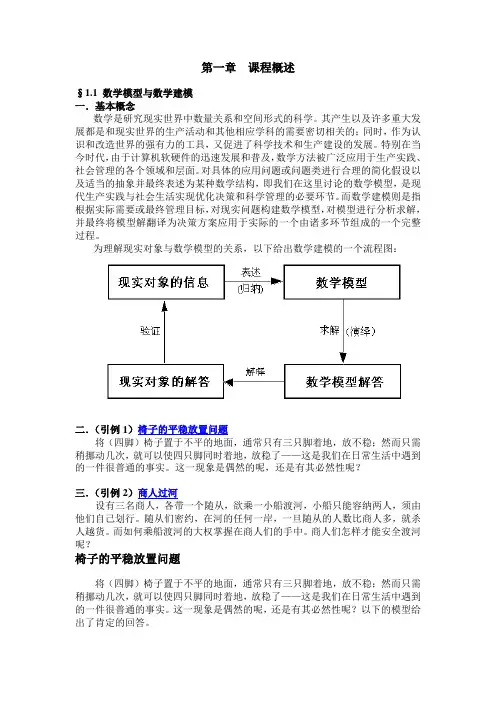 《数学建模》课件