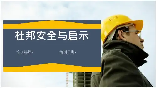 杜邦公司的安管理与安化
