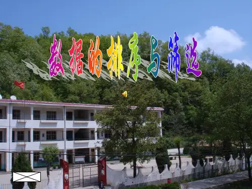 数据的排序与筛选 信息技术课件