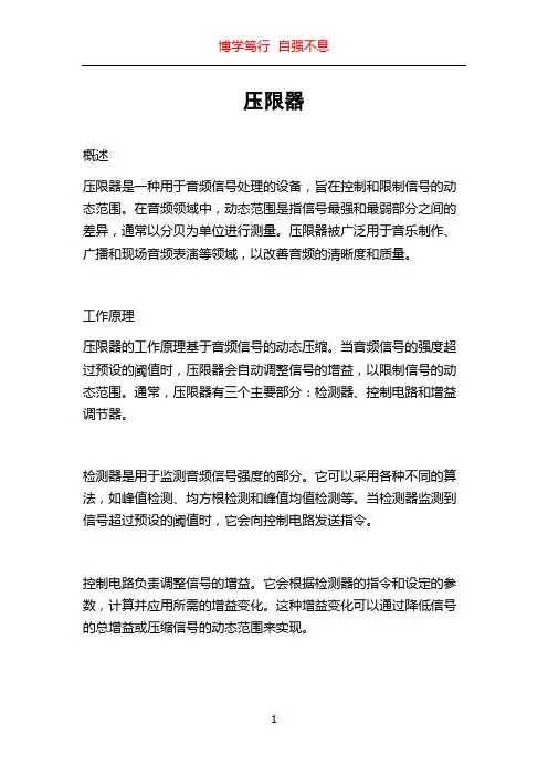 压限器_精品文档