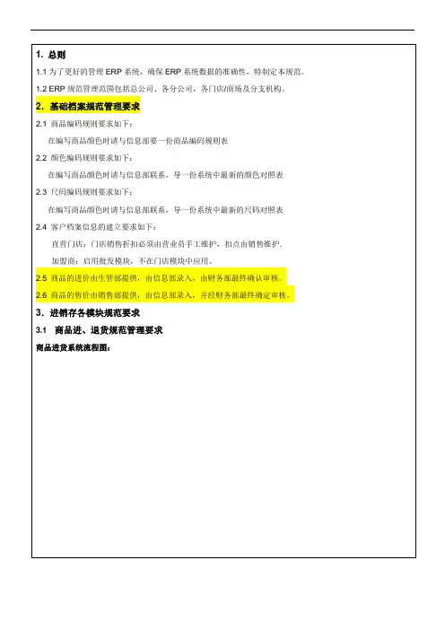 xx体育(中国)有限公司百胜系统管理规范
