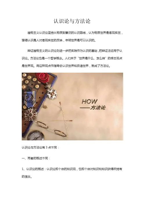 认识论与方法论