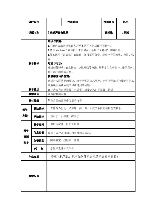 2美妙声音自己录