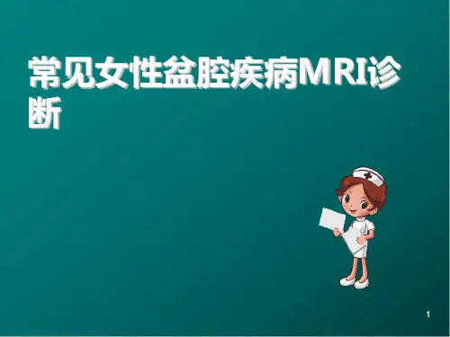 (医学课件)女性盆腔疾病MRI诊断特点(多图)