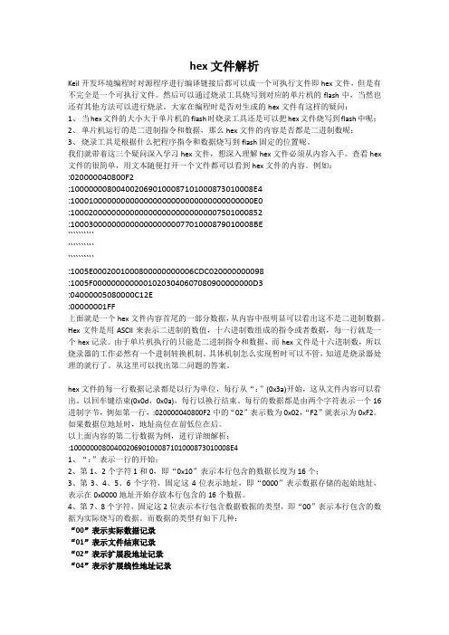 hex文件