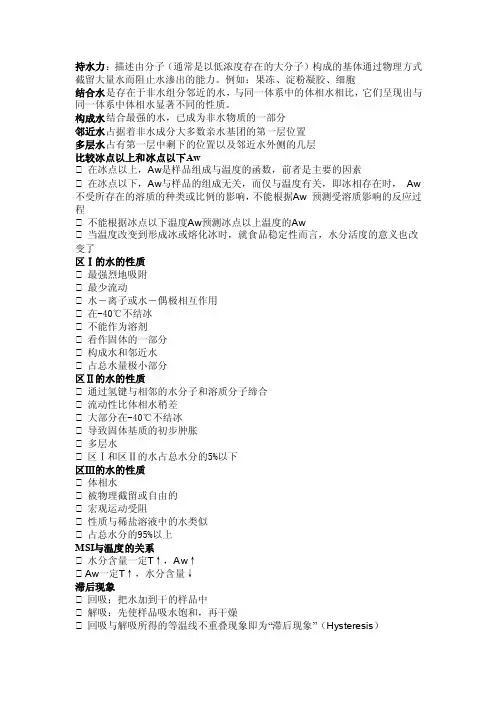 持水力——精选推荐