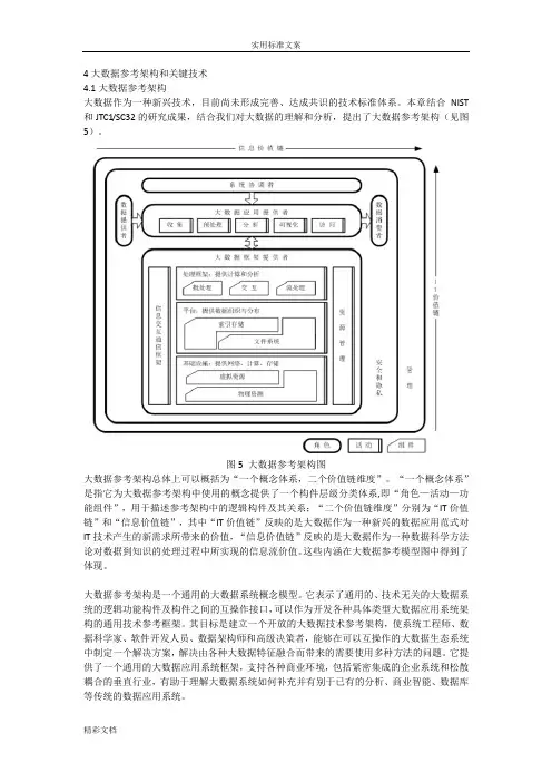 大大数据的架构与关键技术