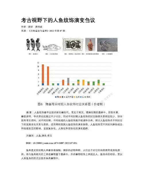 考古视野下的人鱼纹饰演变刍议