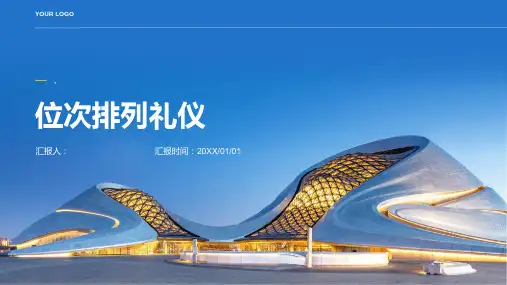 《位次排列礼仪》课件