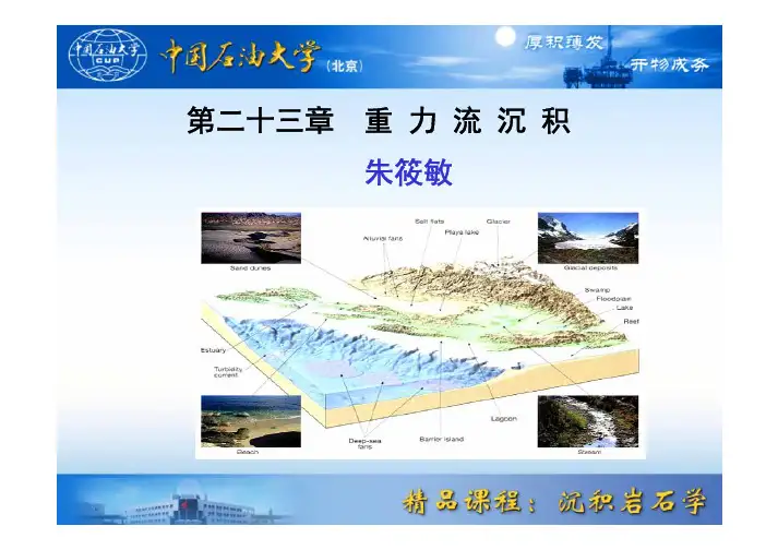 岩相古地理课件：23章 重力流讲课