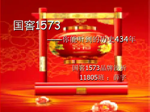 国窖1573广告策划案