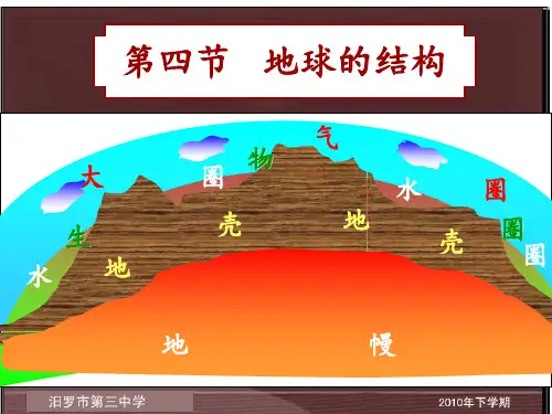 地球的结构PPT课件