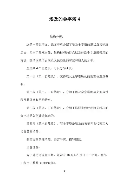 最新整理埃及的金字塔4