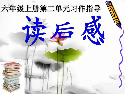 《六上习作二读后感》(完美版)ppt