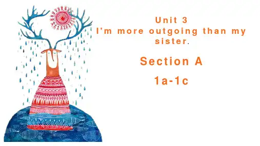 人教版英语八年级上册 Unit3 SectionA 1a-1c课件