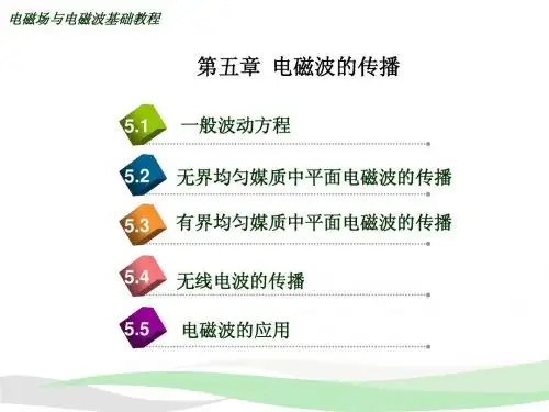 第5章 电磁波的传播