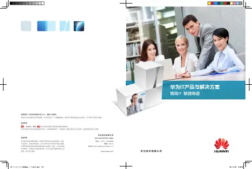 华为IT产品与解决方案彩页