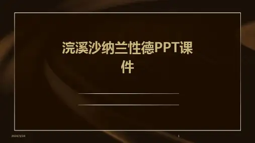 2024年度浣溪沙纳兰性德PPT课件