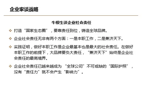 企业愿景使命与社会责任课件