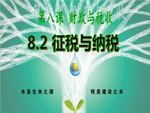 2017-2018_征税与纳税.ppt