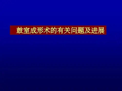 鼓室成形术的有关问题及进展