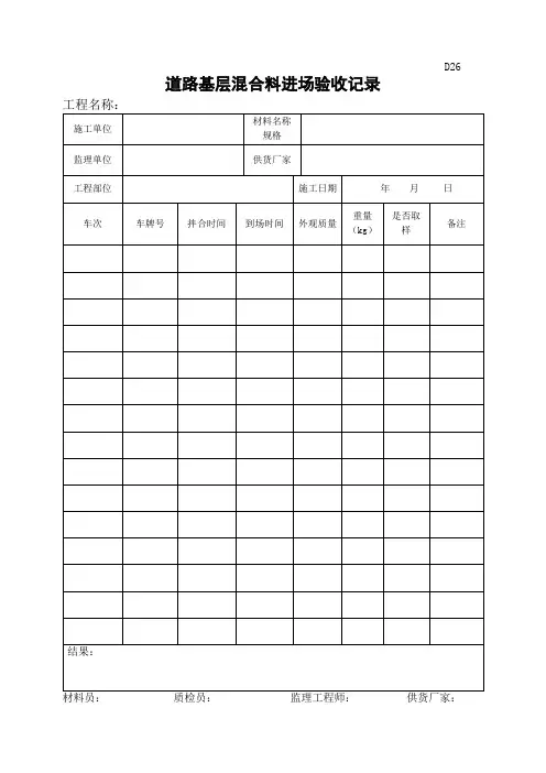 沥青摊铺记录