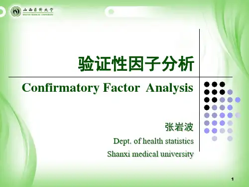 验证性因子分析..