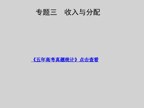 2017版《大高考》高考政治一轮总复习(课件)：专题3
