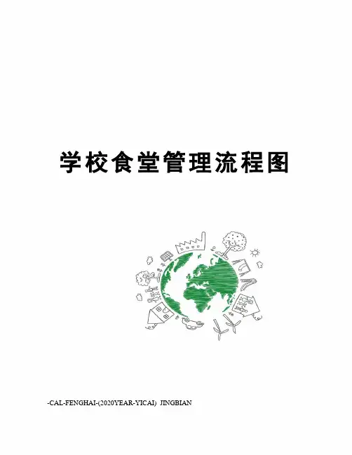 学校食堂管理流程图