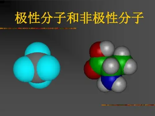 (201907)高一化学极性分子和非极性分子