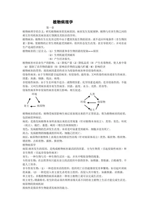 常见作物常见病虫害