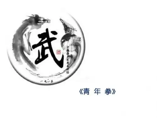 人教版初中体育八年级下册《武术青年拳》课件