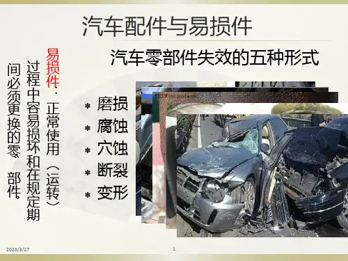 汽车配件与易损件PPT课件