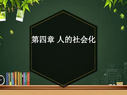 人的社会化 PPT课件