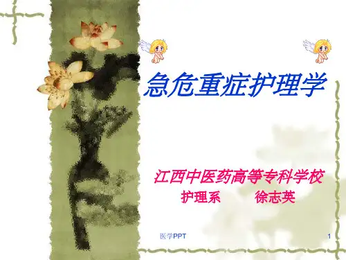 《急危重症护理学》PPT课件