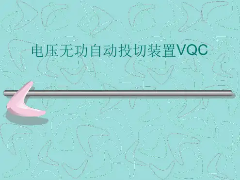 电压无功自动投切装置VQC