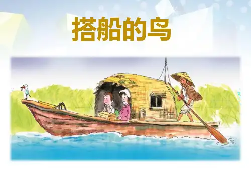 《搭船的鸟》PPT-图文