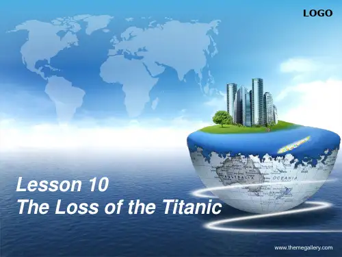 新东方新概念英语课件第三册Lesson 10 The loss of the Titanic