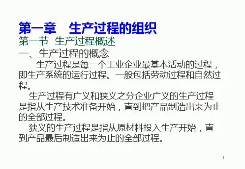 生产过程概述