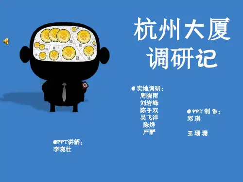 杭州大厦调研ppt