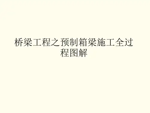 桥梁工程之预制箱梁施工全过程图解[详细]