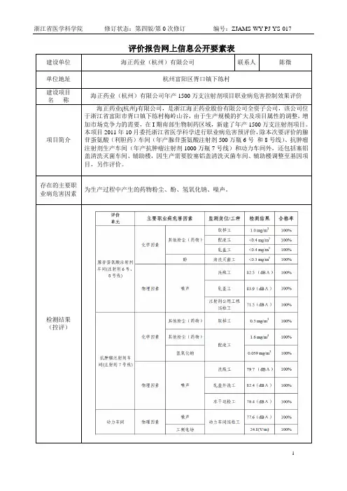 海正药业-浙江医学科学院
