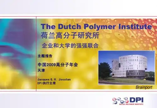 荷兰高分子研究所DPI介绍