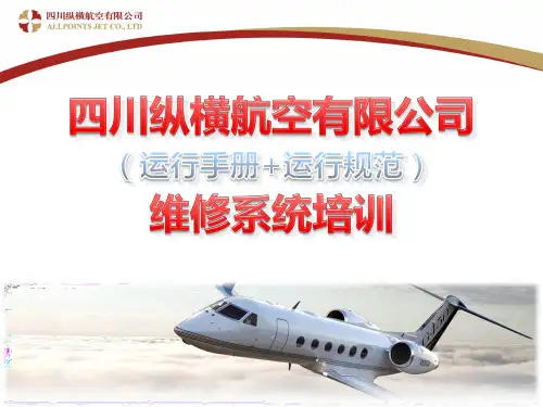 航空公司运行手册和运行规范