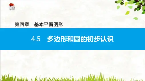 4.5多边形和圆的初步认识北师大版七年级数学上册习题PPT课件