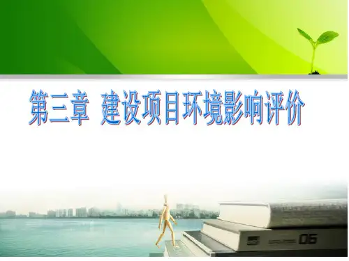 建设项目环境影响评价 ppt课件